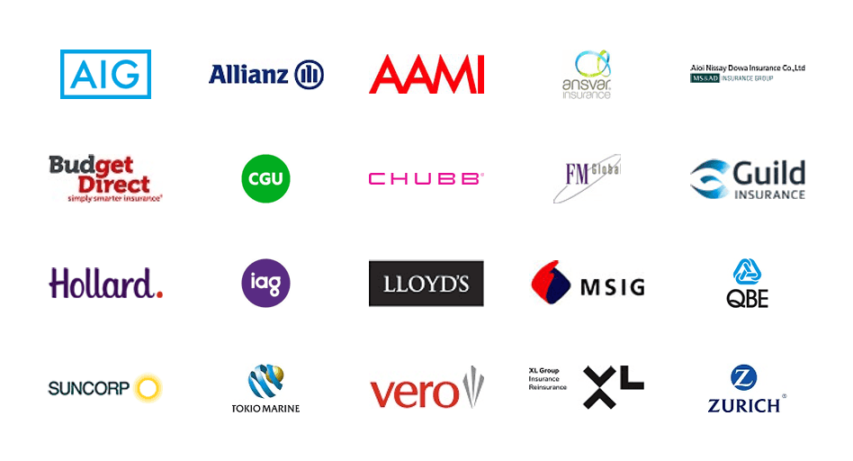 Australian general insurance brands: AIG, Allianz, AAMI, Chubb, CGU, Hollard, IAG, Lloyd's, QBE, Suncorp, Zurich and more